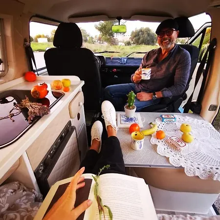 Campo de lujo Rent A Blueclassics 's Campervan Vw T3 Azulina In Algarve Au Portugal,