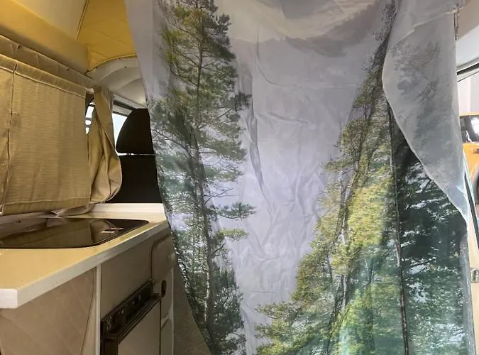 Rent A Blueclassics 's Campervan Vw T3 Azulina In Algarve Au Portugal, Luxe tent