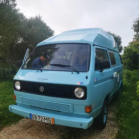 Rent A Vw T3 Camper Van With Blue Classics Luksustelt Portimão