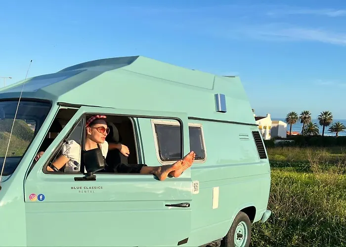 Rent A Blueclassics 's Campervan Vw T3 Azulina In Algarve Au Portugal,