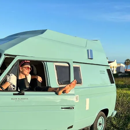 Rent A Blueclassics 's Campervan Vw T3 Azulina In Algarve Au Portugal,